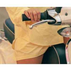 Parke Women’s XL Yellow & White Double Boxer Shorts - Retired Collection